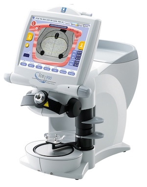 Bloqueadora de lentes NIDEK ICE 900